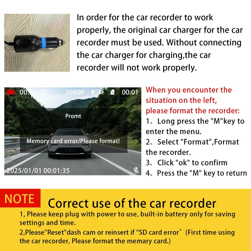 Wireless HD Dash Cam