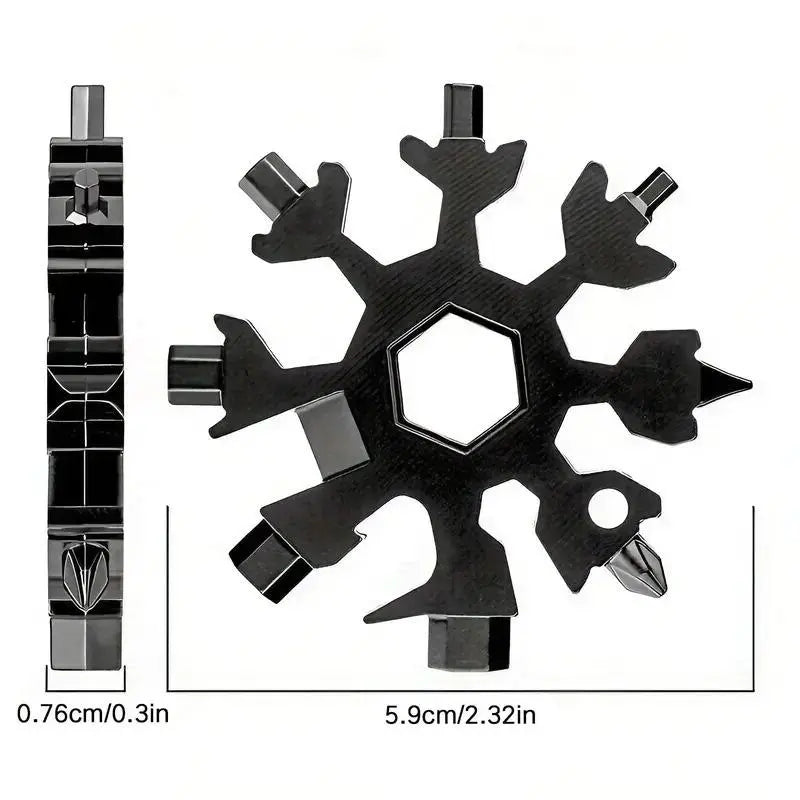 18 in 1 Snowflake Tool