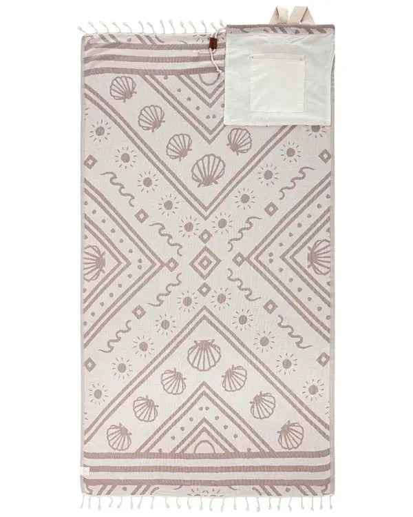 Sand-Free Beach Towel Bag