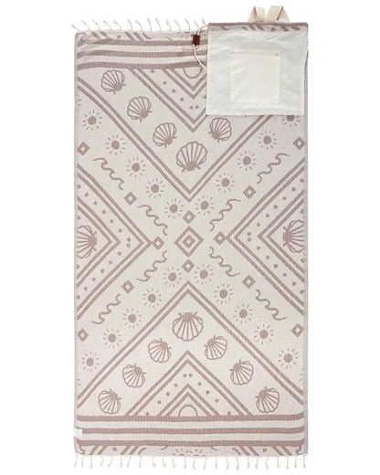 Sand-Free Beach Towel Bag