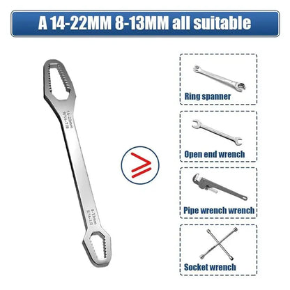Double Head Universal Wrench