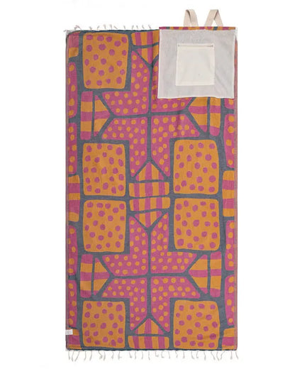 Sand-Free Beach Towel Bag