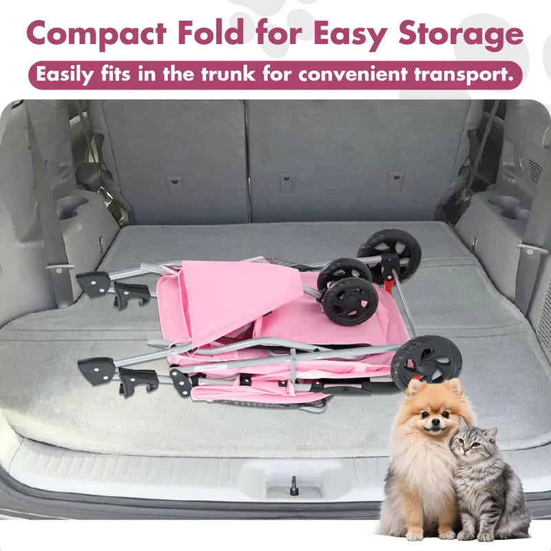Foldable Dog Stroller