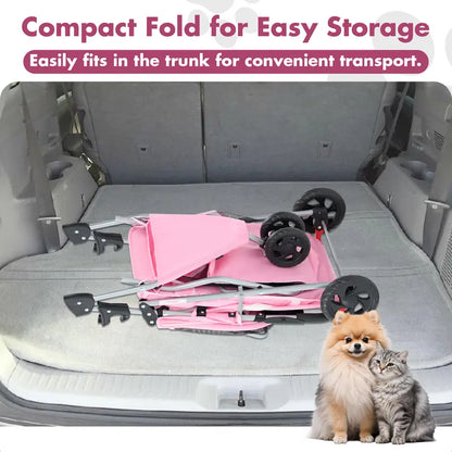 Foldable Dog Stroller