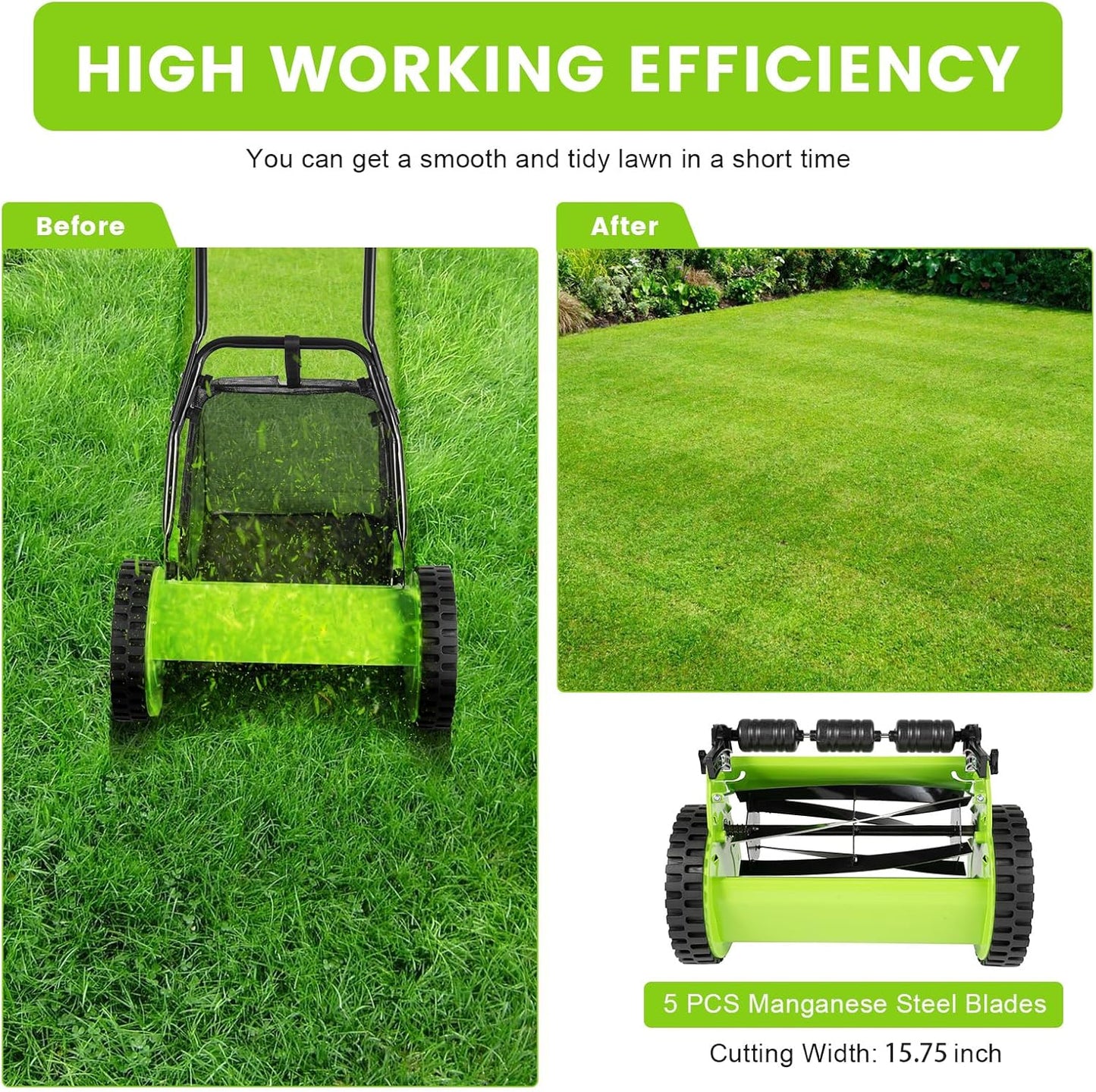 Push Lawn Sweeper