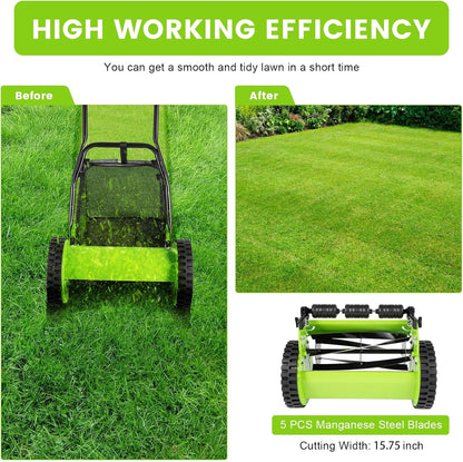 Push Lawn Sweeper