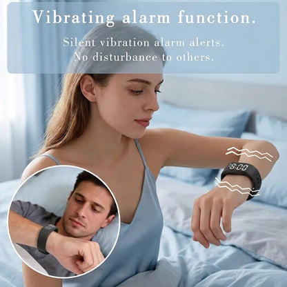 Silent Alarm Fitness Band