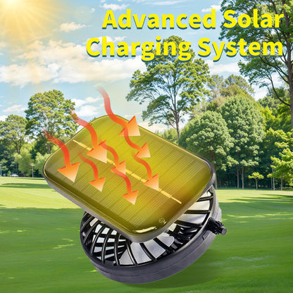 Misting Solar Fan Hat