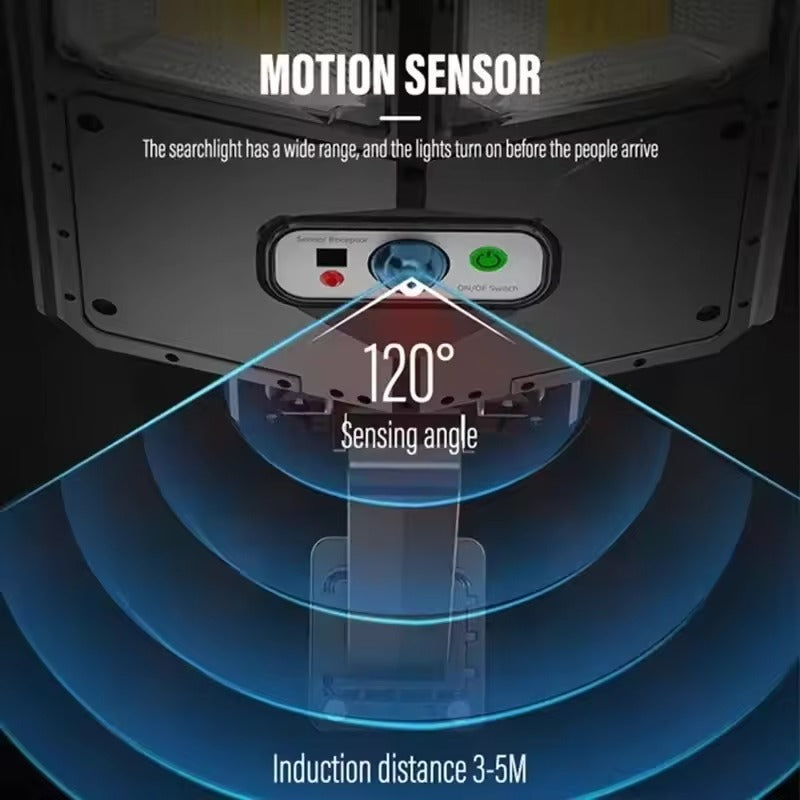 Motion Sensing Solar Lamp