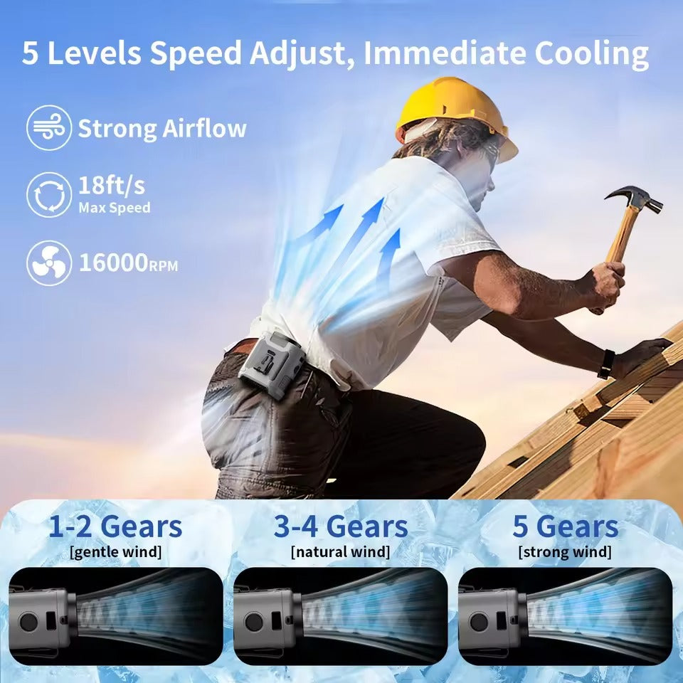 Portable Waist Fan