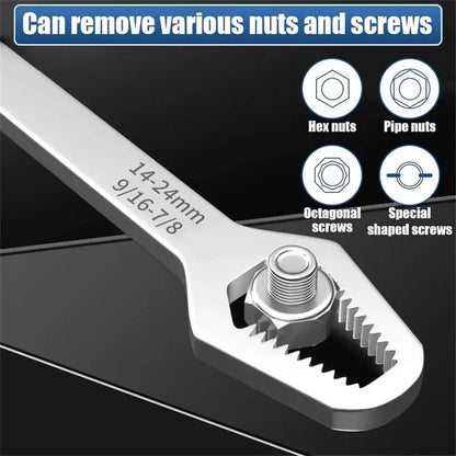 Double Head Universal Wrench