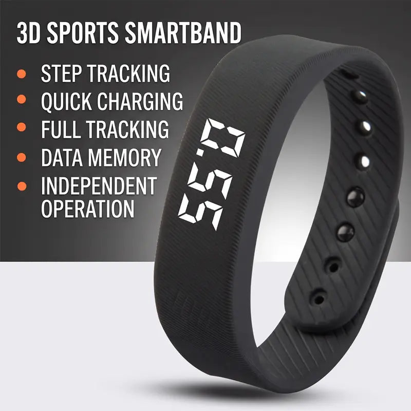 Silent Alarm Fitness Band