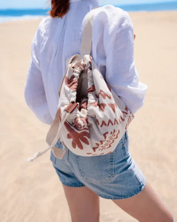 Sand-Free Beach Towel Bag