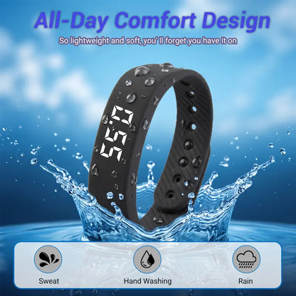 Silent Alarm Fitness Band