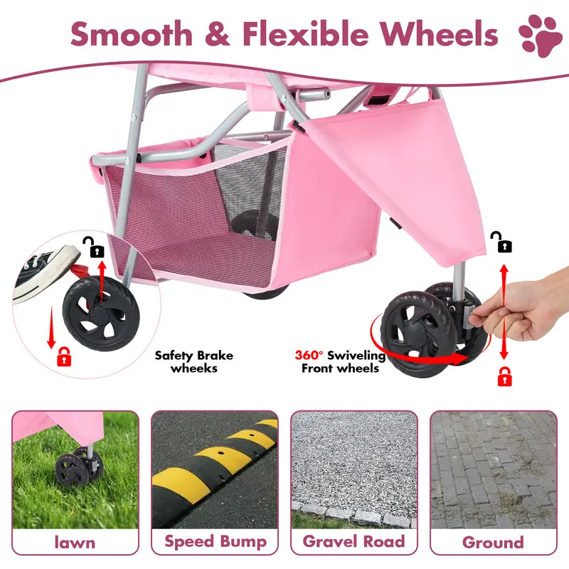 Foldable Dog Stroller