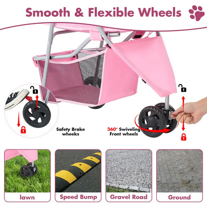 Foldable Dog Stroller