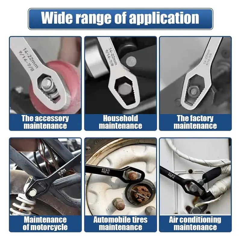 Double Head Universal Wrench