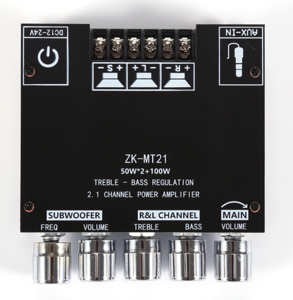 2.1 Channel Bluetooth Amplifier