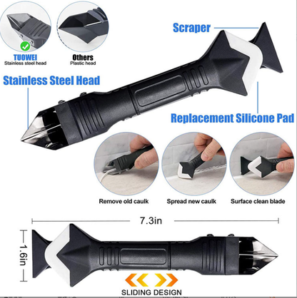 3 in 1 Caulking Tool