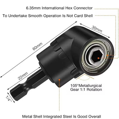 Angle Drill Adapter Set