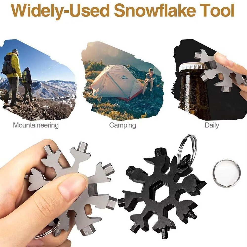 18 in 1 Snowflake Tool