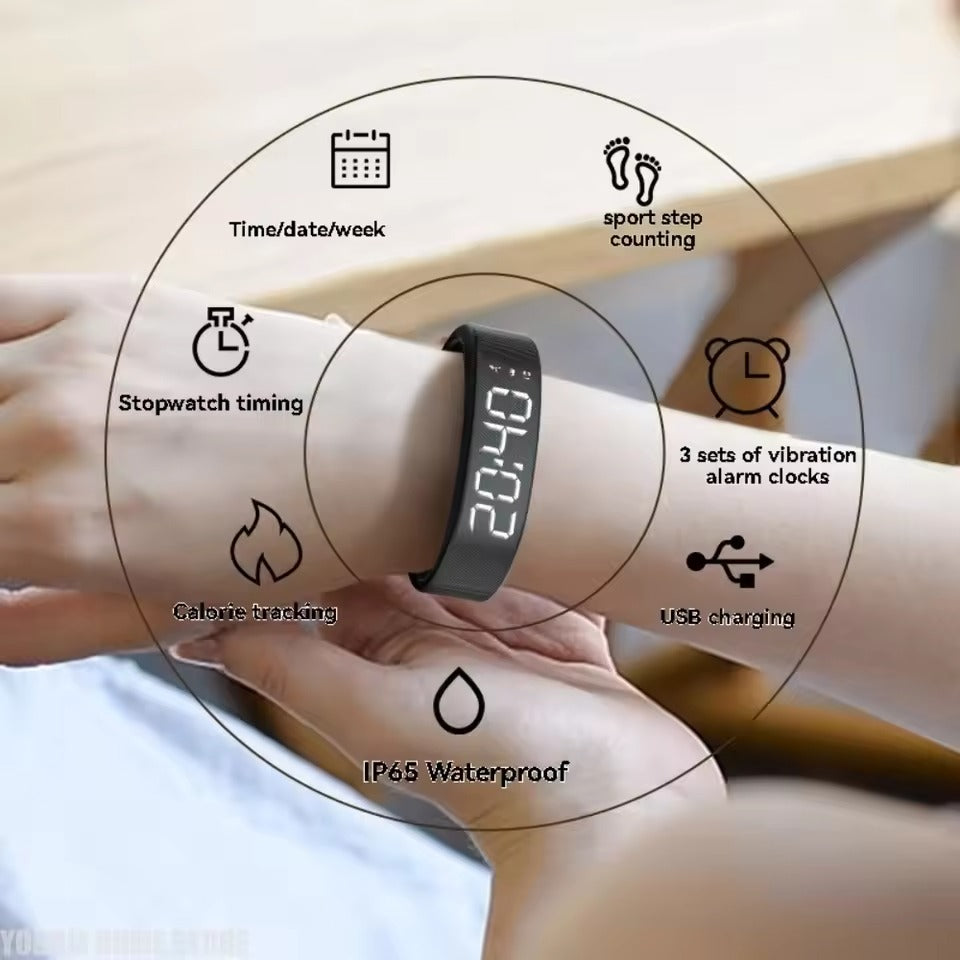 Silent Alarm Fitness Band