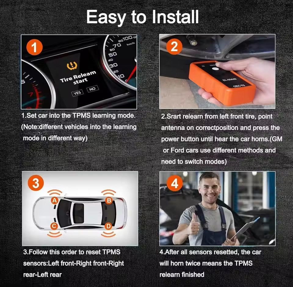 Tire Sensor Reset Tool