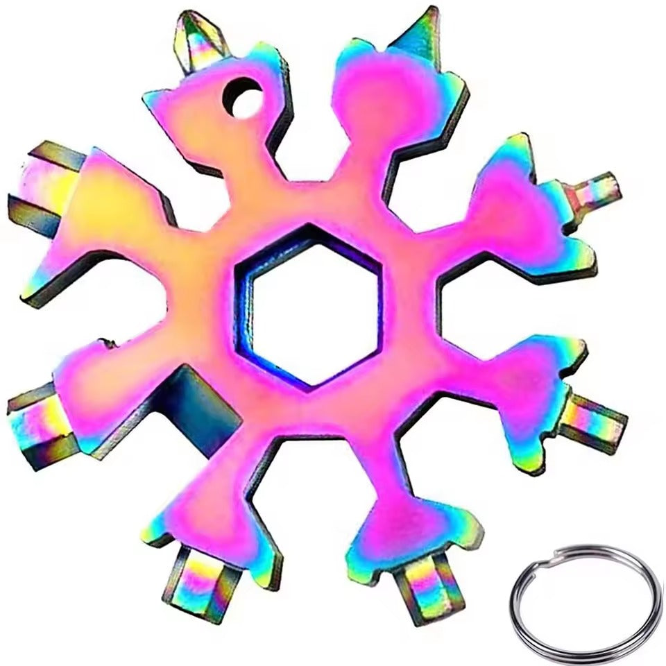 18 in 1 Snowflake Tool